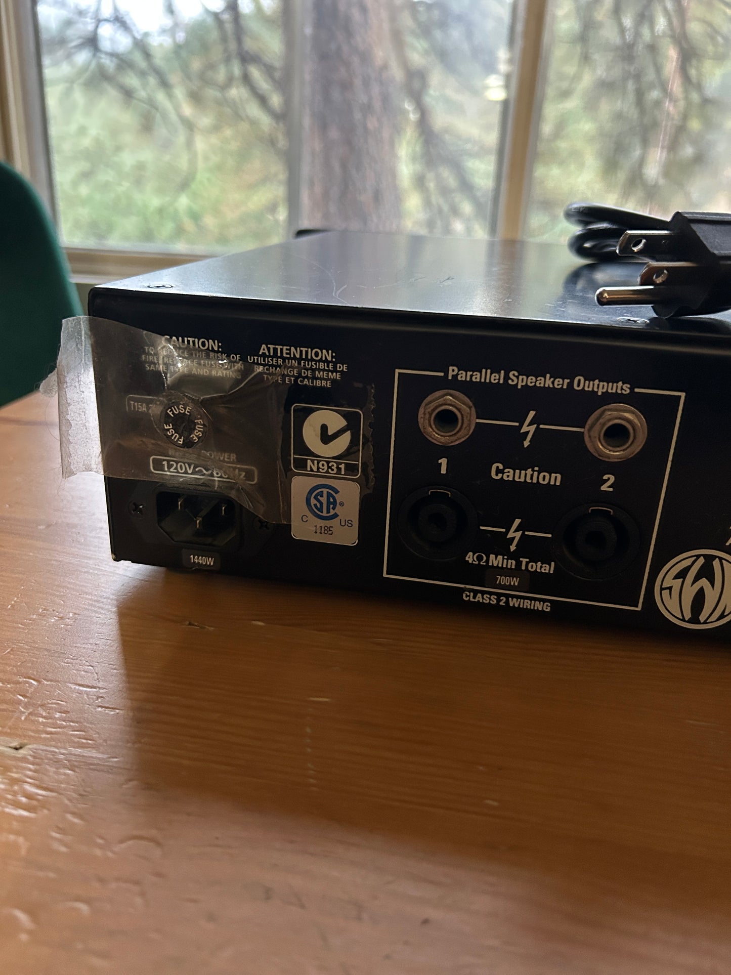 SWR WorkingPro 700 Bass Amplifier