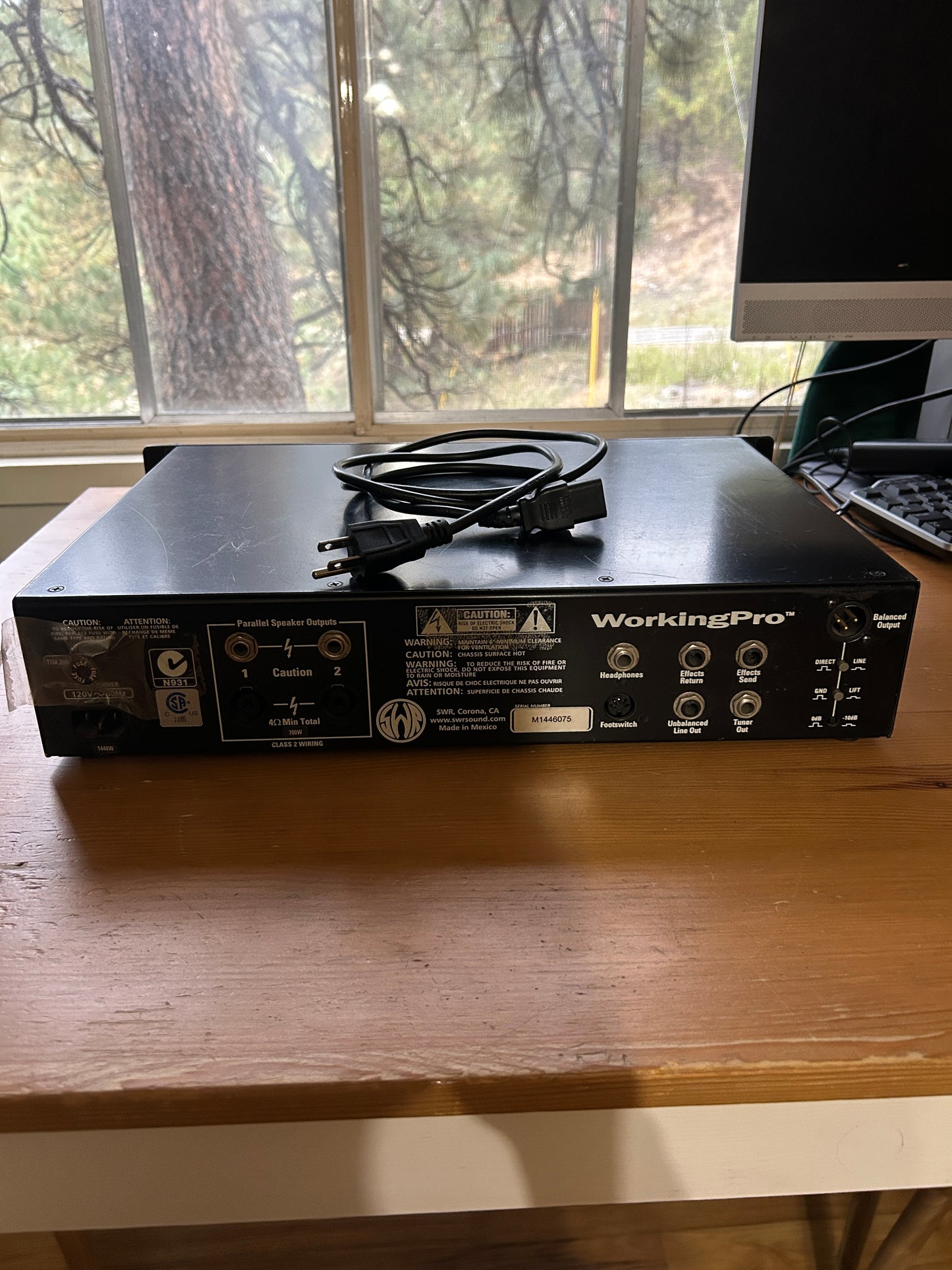 SWR WorkingPro 700 Bass Amplifier