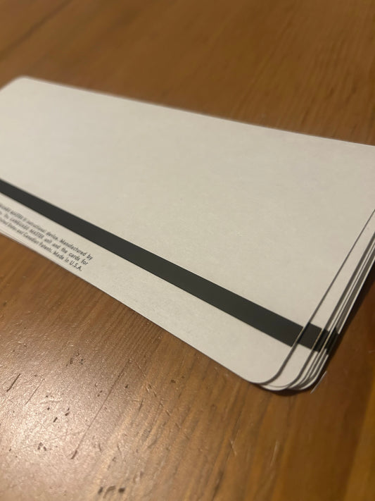 (10 pack) Blank Califone Cards