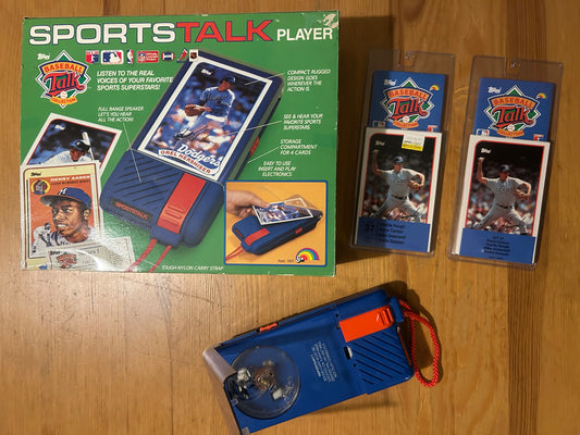 Sports Talk Player With Cards