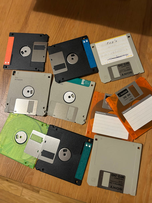 (10 pack) 3.5" Floppy Disks