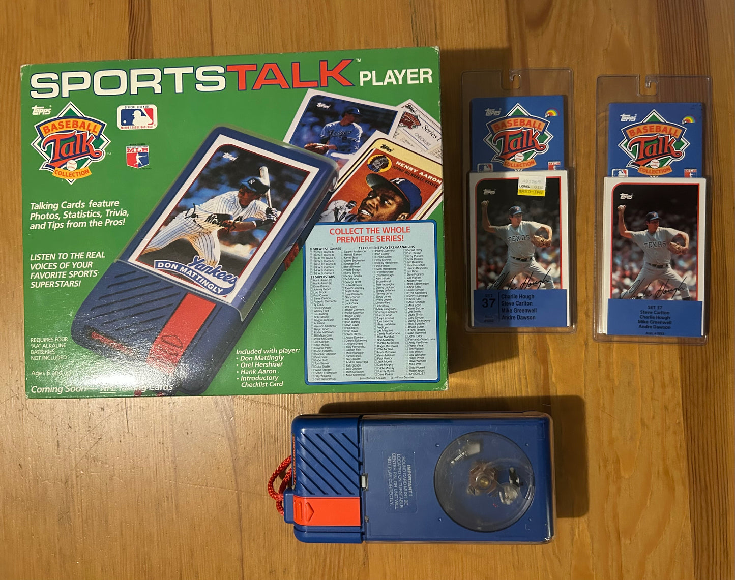 Sports Talk Player With Cards
